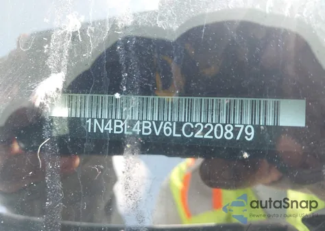 2020 Nissan Altima S Fwd from USA, damaged, VIN 1N4BL4BV6LC220879